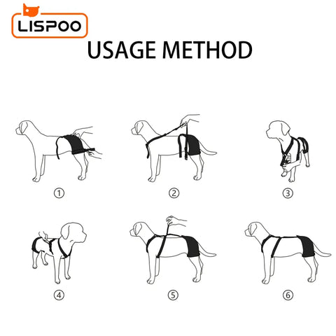 Lispoo Hip Support Brace For Dogs